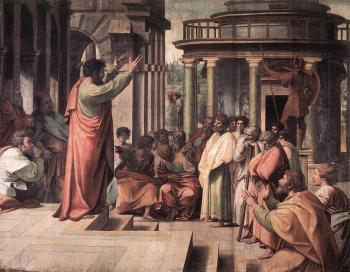 Raphael : St Paul Preaching in Athens